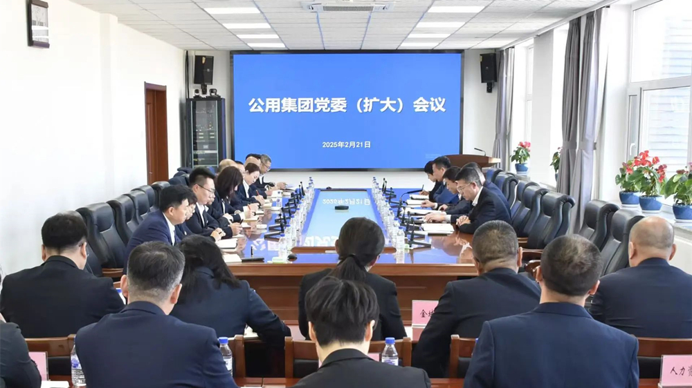 公用集团党委召开扩大会议
