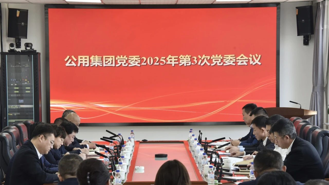 公用集团召开党委会议听取各基层党支部书记述责述廉
